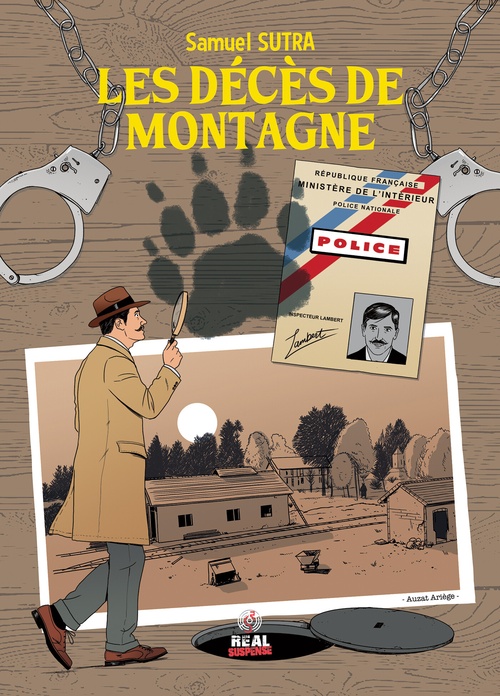 Couverture ebook de Les Décès de montagne, de Samuel Sutra