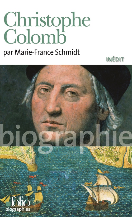 Couverture ebook de Christophe Colomb, de Marie-France Schmidt