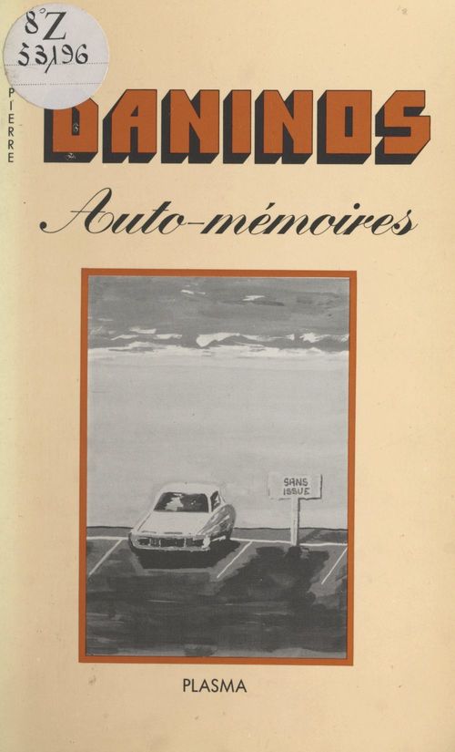 ebook cover of Auto-mémoires, by Pierre Daninos