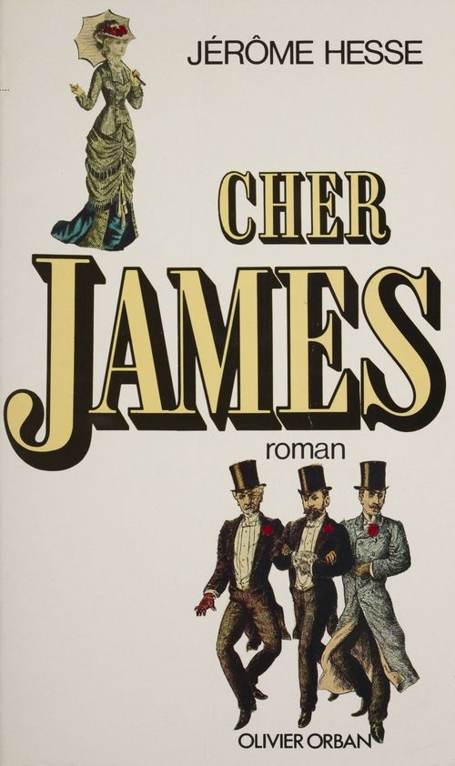 Couverture ebook de Cher James, de Jérôme Hesse