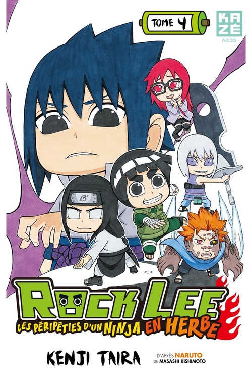 ebook cover of Rock Lee T04, by Kenji Taira