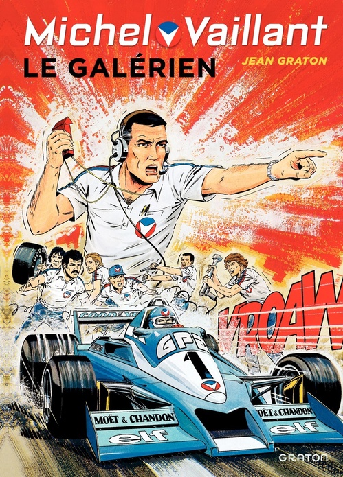 Couverture ebook de Michel Vaillant - Tome 35 - Le galérien, de Jean Graton