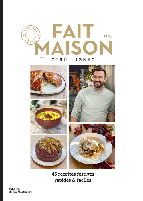 Couverture ebook de Fait maison n°6, de Cyril Lignac