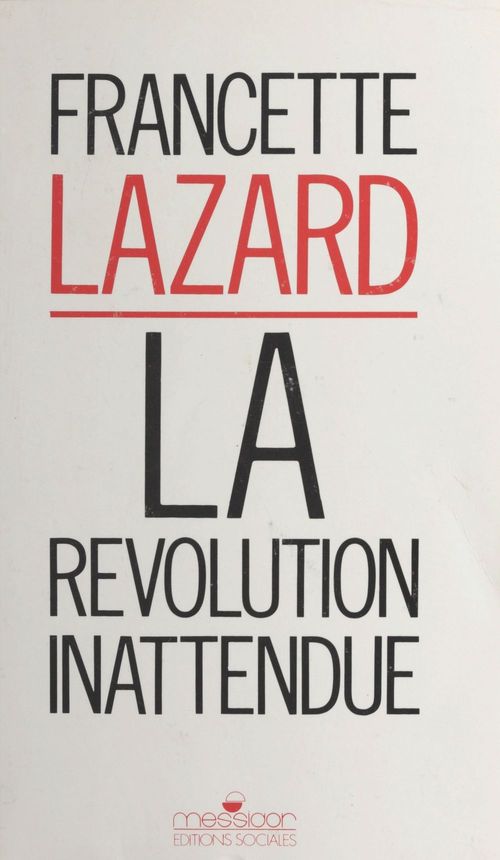 Couverture ebook de La Révolution inattendue, de Collectif