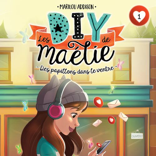 Couverture audiobook de Les DIY de Maélie - tome 1, de Marilou Addison