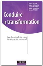 ebook cover of Conduire la transformation, by Hubert Heckmann, Frédéric Petitbon