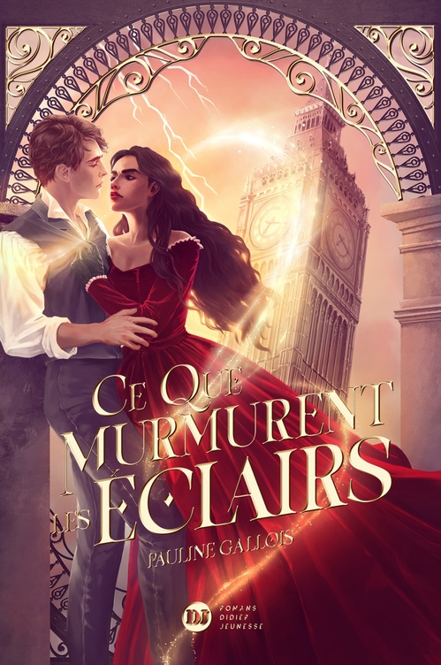 ebook cover of Ce que murmurent les éclairs, by Pauline Gallois