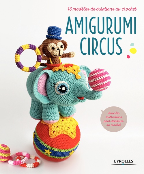 Couverture ebook de Amigurumi Circus, de Collectif
