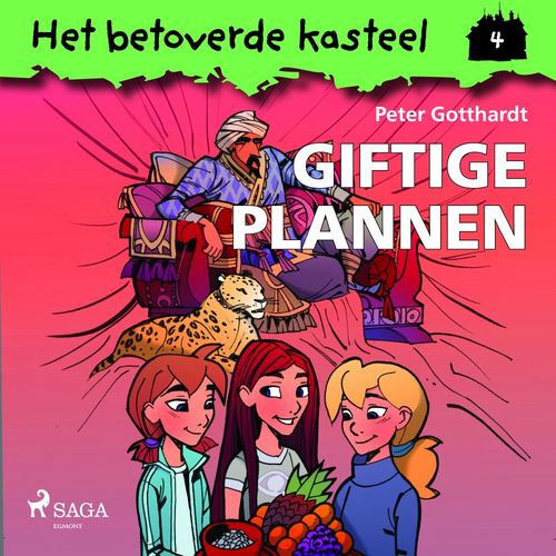 Couverture audiobook de Het betoverde kasteel 4 - Giftige plannen, de Peter Gotthardt