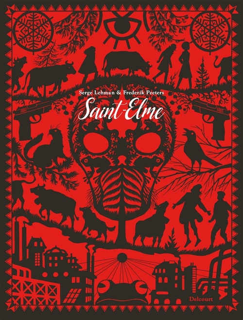 Couverture ebook de Saint-Elme - Intégrale N&B, de Serge Lehman