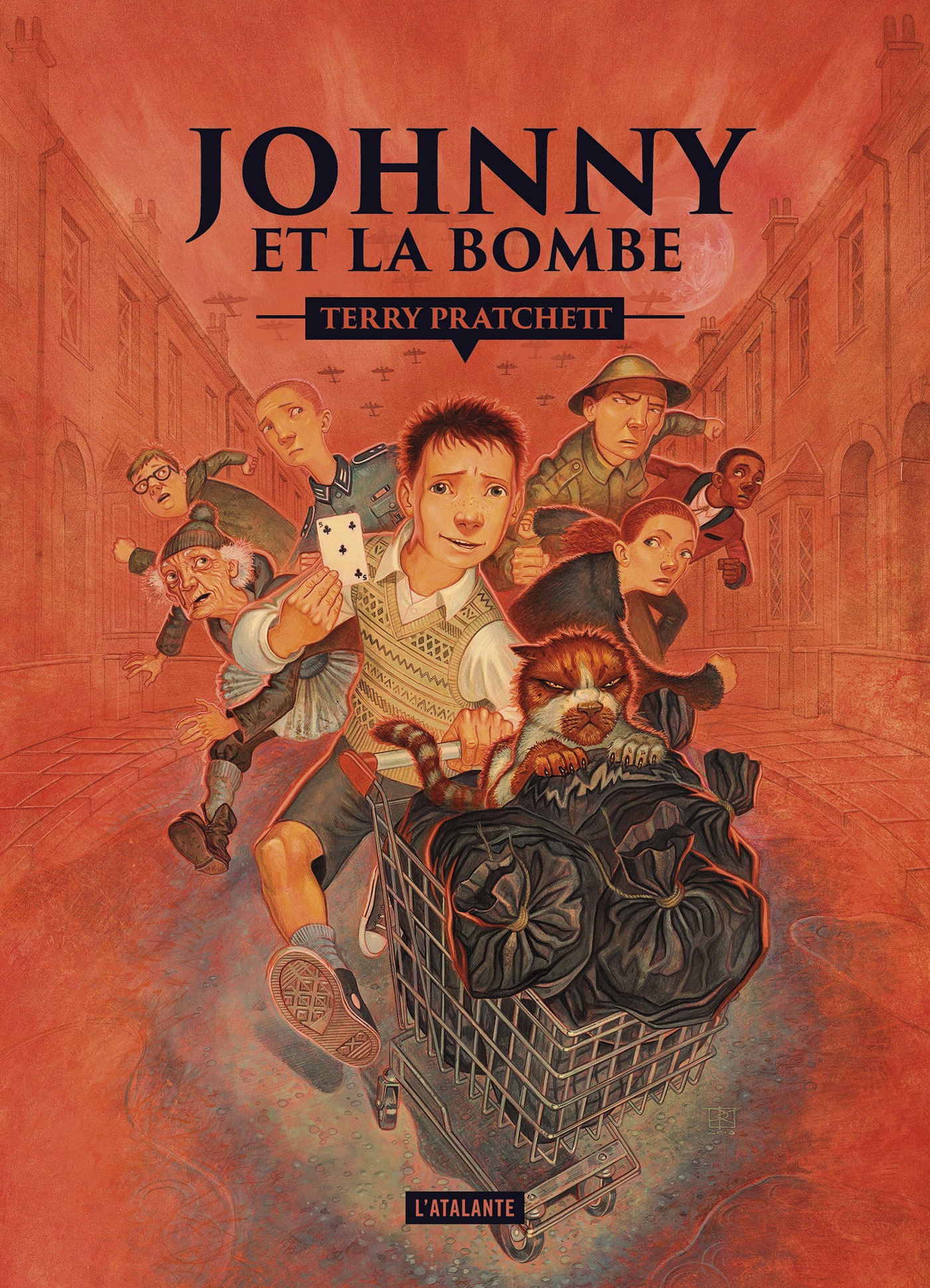 Couverture ebook de Johnny et la bombe, de Terry Pratchett