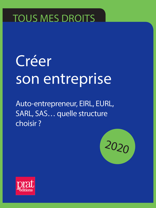 Couverture ebook de Créer son entreprise 2020, de Carine Sfez
