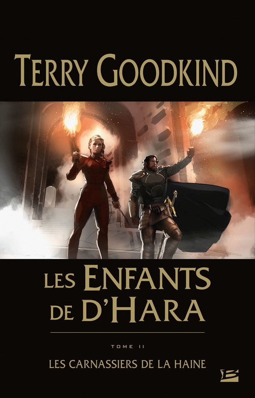 Couverture ebook de Les Enfants de D'Hara, T2 : Les Carnassiers de la Haine, de Terry Goodkind