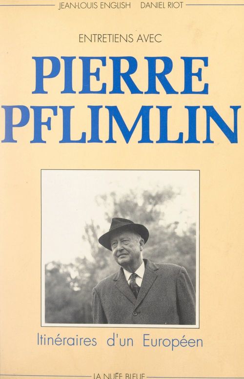Couverture ebook de Itinéraires d'un Européen, de Pierre Pflimlin