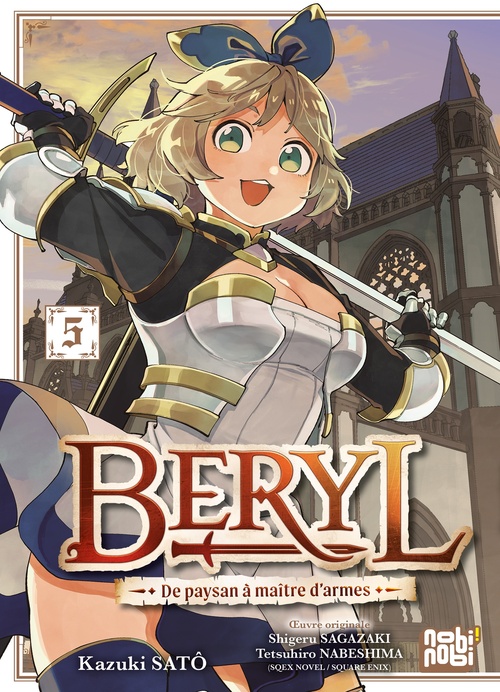ebook cover of Beryl : de paysan à maître d'armes T05, by Tetsuhiro NABESHIMA, Kazuki Satô