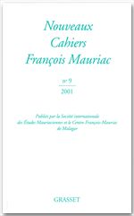 ebook cover of Nouveaux cahiers François Mauriac n°09, by François Mauriac