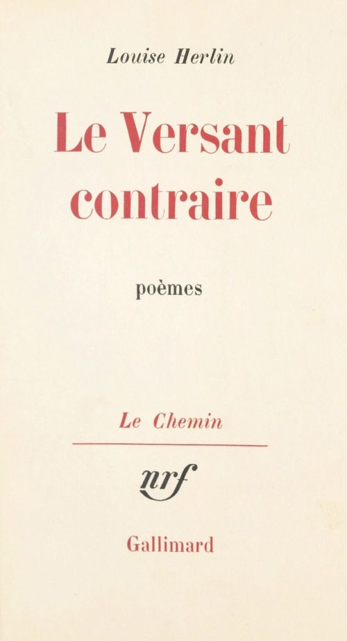 Couverture ebook de Le versant contraire, de Louise Herlin