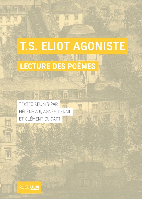 ebook cover of T. S. Eliot agoniste, by