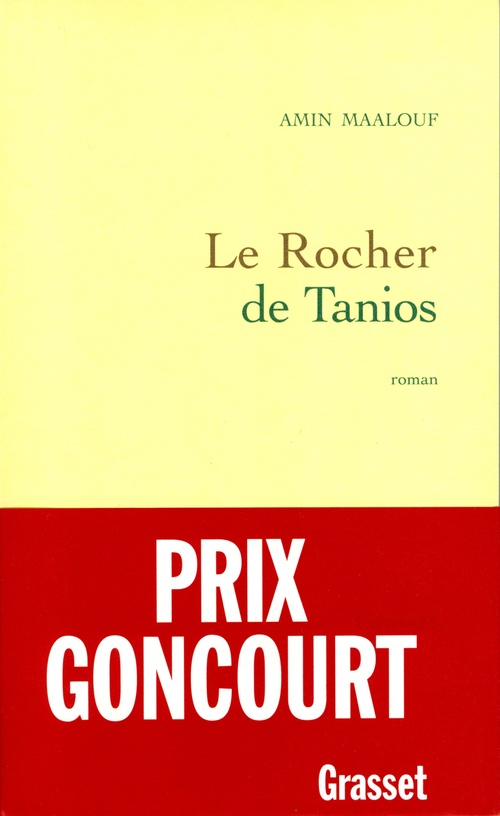 ebook cover of Le rocher de Tanios, by Amin Maalouf