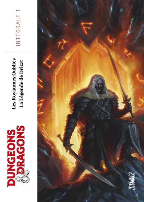 Couverture ebook de Dungeons & Dragons, Forgotten Realms, La légende de Drizzt, T1 : Intégrale de la trilogie de l'elf, de R. A. Salvatore, Andrew Dabb, Tim Seeley