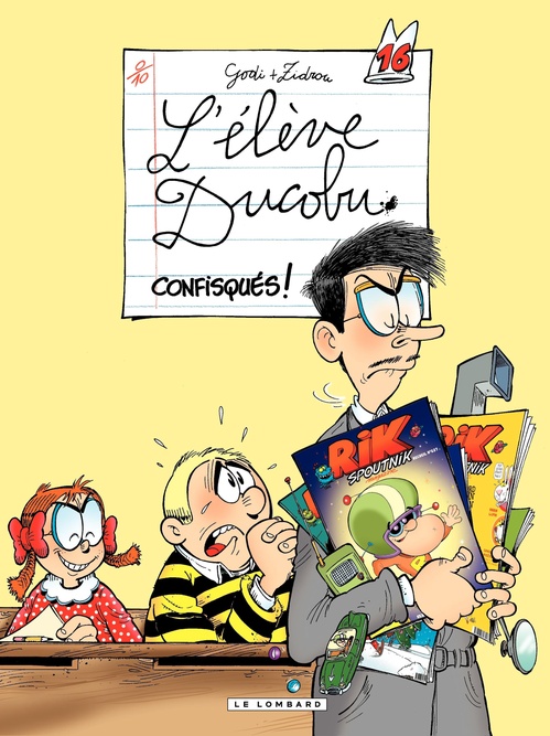 ebook cover of L'Elève Ducobu - Tome 16 - Confisqués, by Zidrou, Godi