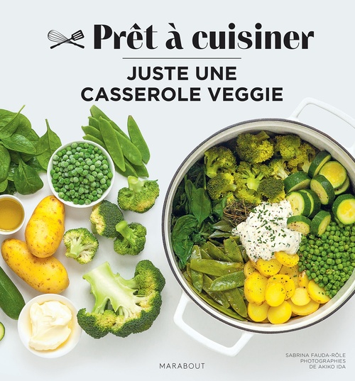 Couverture ebook de Juste une casserole veggie, de Sabrina Fauda-Rôle