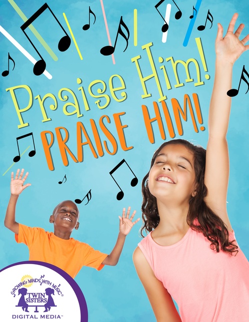 Couverture ebook de Praise Him! Praise Him!, de Kim Mitzo Thompson, Karen Mitzo Hilderbrand