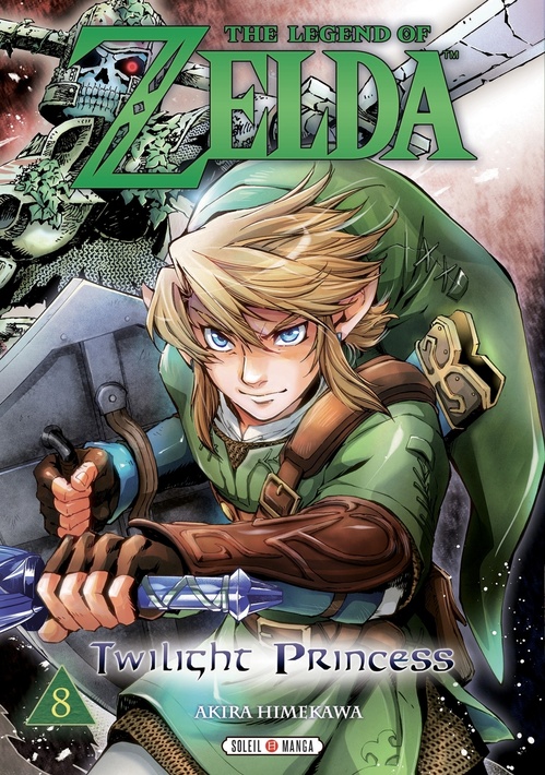 ebook cover of The Legend of Zelda - Twilight Princess T08, by Nintendo