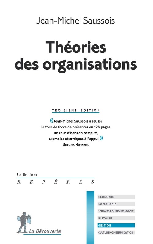 ebook cover of Théories des organisations -nouvelle édition-, by Jean-Michel Saussois
