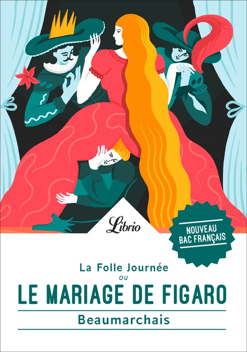 Couverture ebook de Le Mariage de Figaro, de Beaumarchais