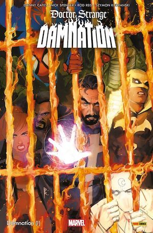 ebook cover of Doctor Strange : Damnation (2018), by Donny Cates, Nick Spencer, Szymon Kudranski, Rod Reis