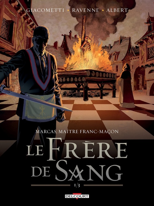 ebook cover of Marcas, Maître Franc-Maçon T03 - Le frère de sang 1/3, by Éric Giacometti