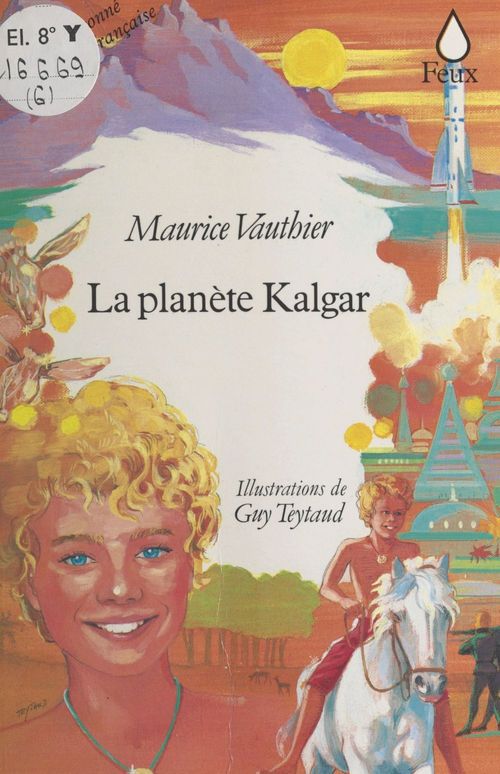 Couverture ebook de La planète Kalgar, de Maurice Vauthier