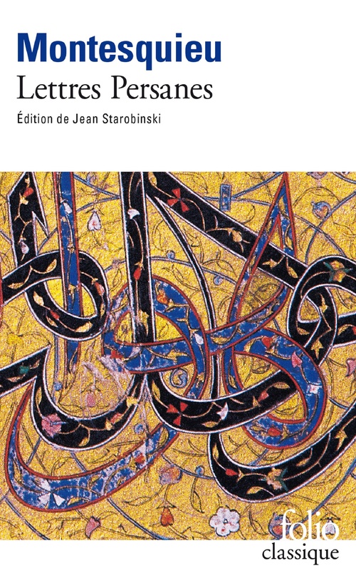 ebook cover of Lettres Persanes (édition enrichie), by Montesquieu