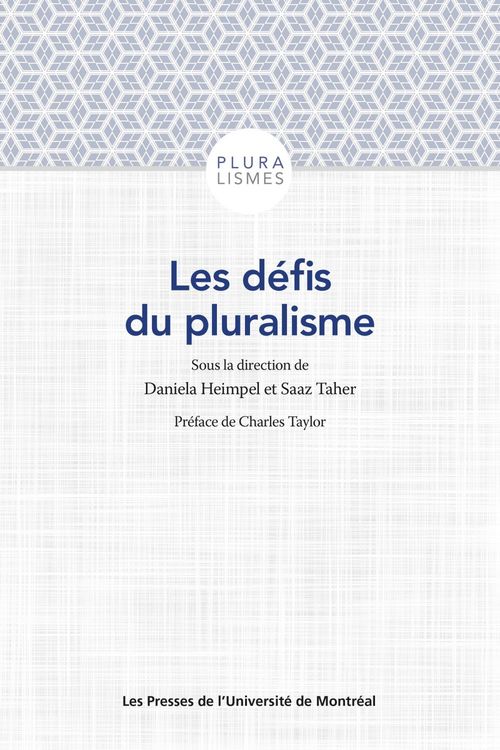 Couverture ebook de Les défis du pluralisme, de Collectif