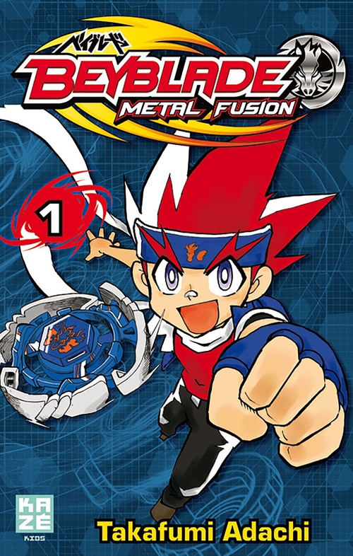 Couverture ebook de Beyblade Metal Fusion T01, de Takafumi Adachi