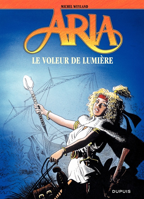 Couverture ebook de Aria - Tome 14 - Le voleur de lumière, de Michel Weyland