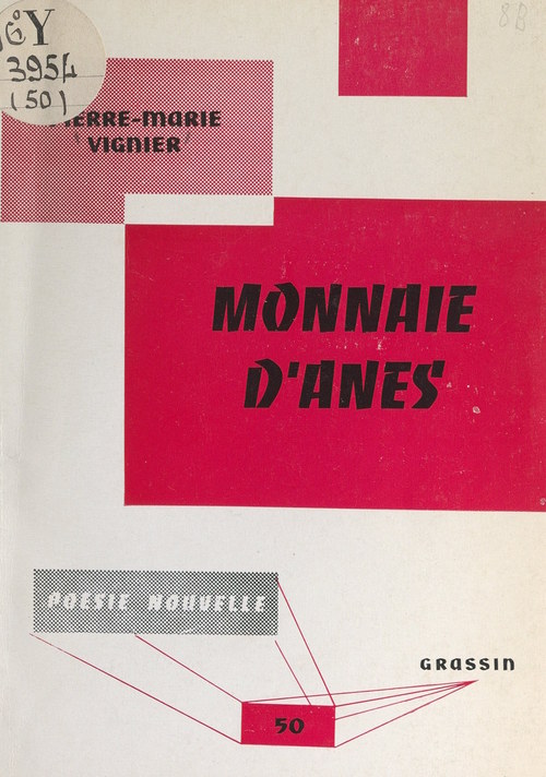 ebook cover of Monnaie d'ânes, by Pierre-Marie Vignier