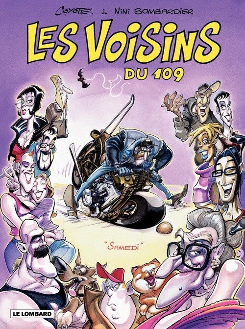 Couverture ebook de Les Voisins du 109  - Tome 2 - Samedi, de Nini Bombardier, Coyote
