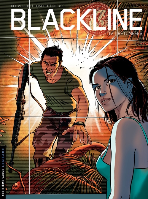 ebook cover of Blackline - Tome 2 - Retombées, by Loiselet, Laurent Queyssi