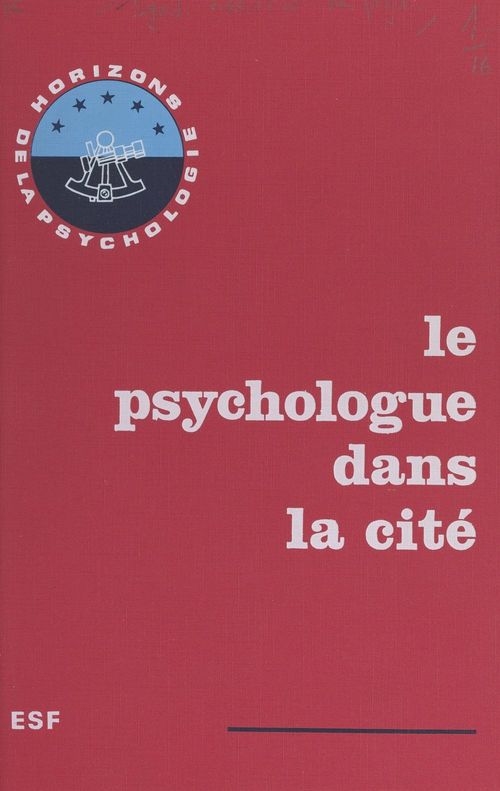Couverture ebook de Le psychologue dans la cité, de Didier Anzieu, Pierre Bessis, Simone Buffard