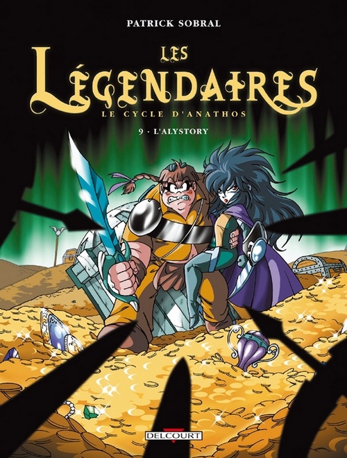 Couverture ebook de Les Légendaires T09 - Le Cycle d'Anathos : L'Alystory, de Patrick Sobral