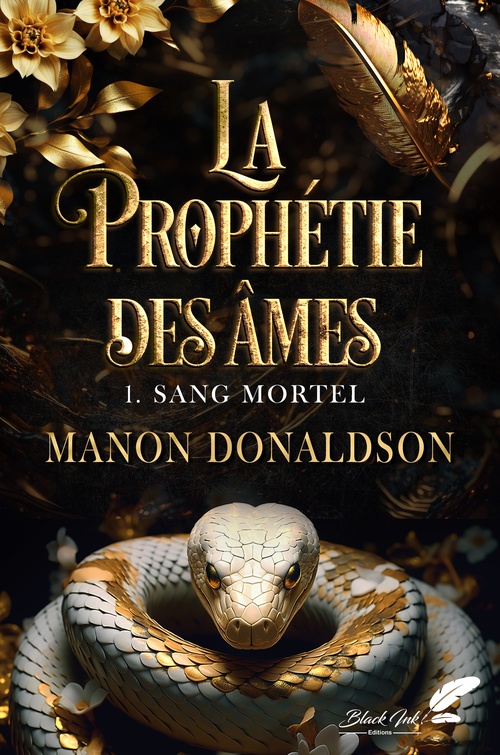 ebook cover of La prophétie des âmes, tome 1 : Sang mortel, by Manon Donaldson