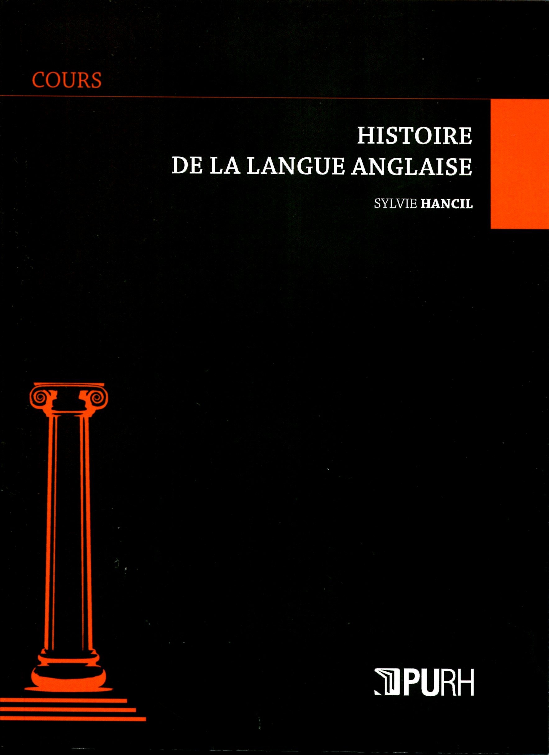Couverture ebook de Histoire de la langue anglaise, de Sylvie Hancil