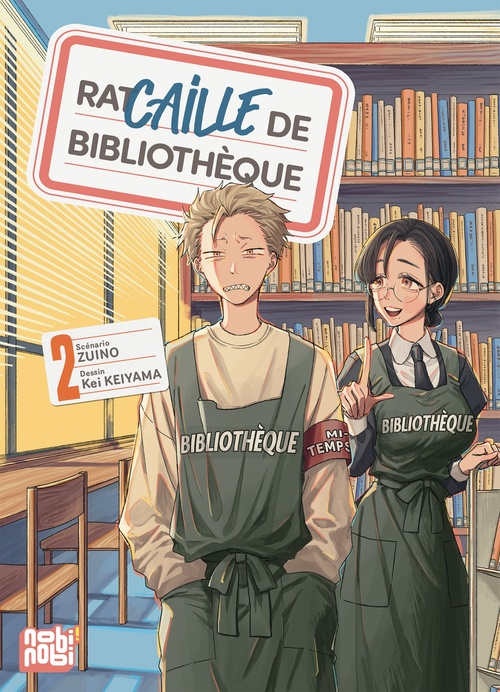 Couverture ebook de Racaille de bibliothèque T02, de Kei Keiyama