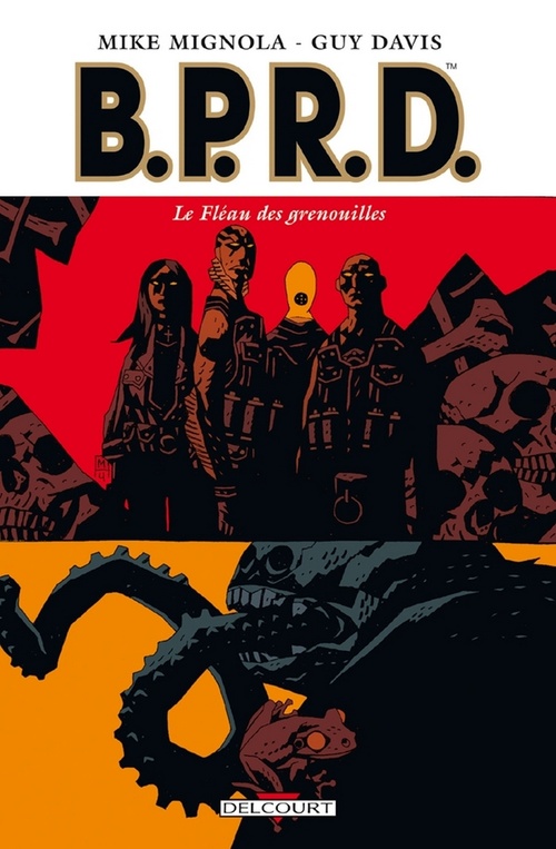 ebook cover of BPRD T03 - Le Fléau des grenouilles, by Mignola-M