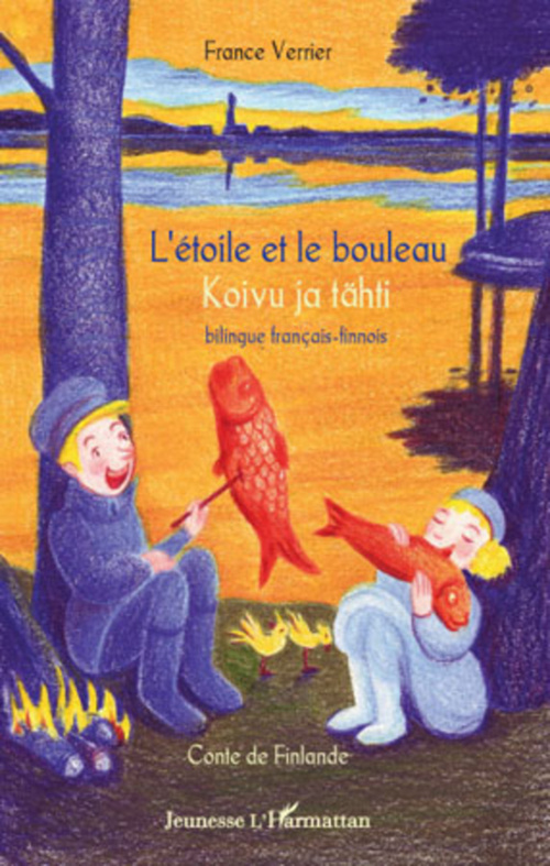 Couverture ebook de L'étoile et le bouleau ; koivu ja fahti, de France Verrier