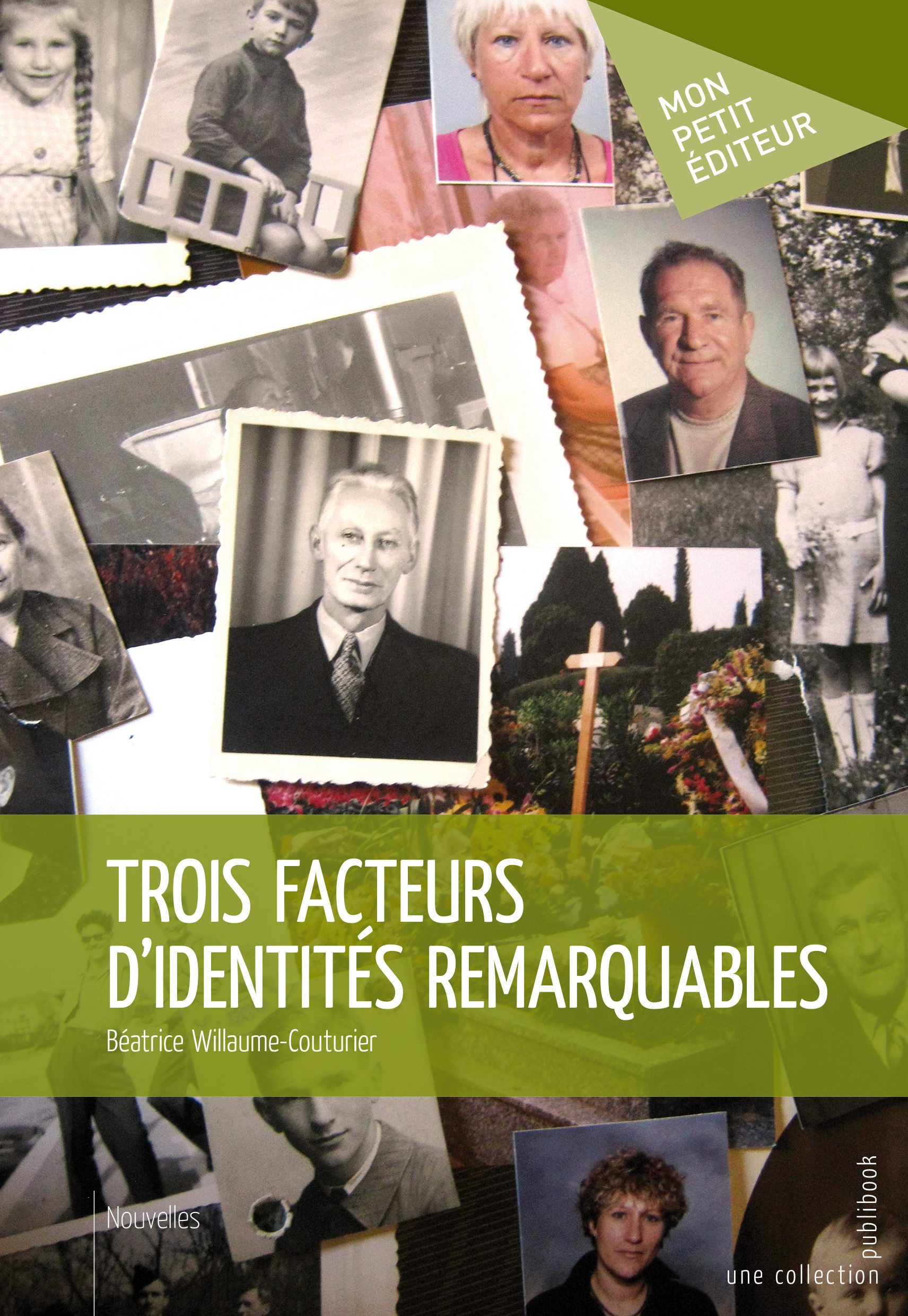 Couverture ebook de Trois facteurs d'identités remarquables, de Béatrice Willaume-couturier