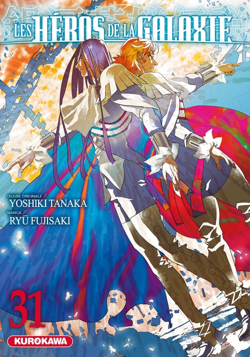 Couverture ebook de Les Héros de la Galaxie - Tome 31, de Ryû Fujisaki, Yoshiki Tanaka