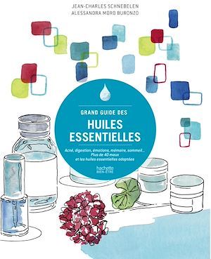 ebook cover of Grand guide des huiles essentielles, by Alessandra Buronzo, Jean-Charles Schnebelen